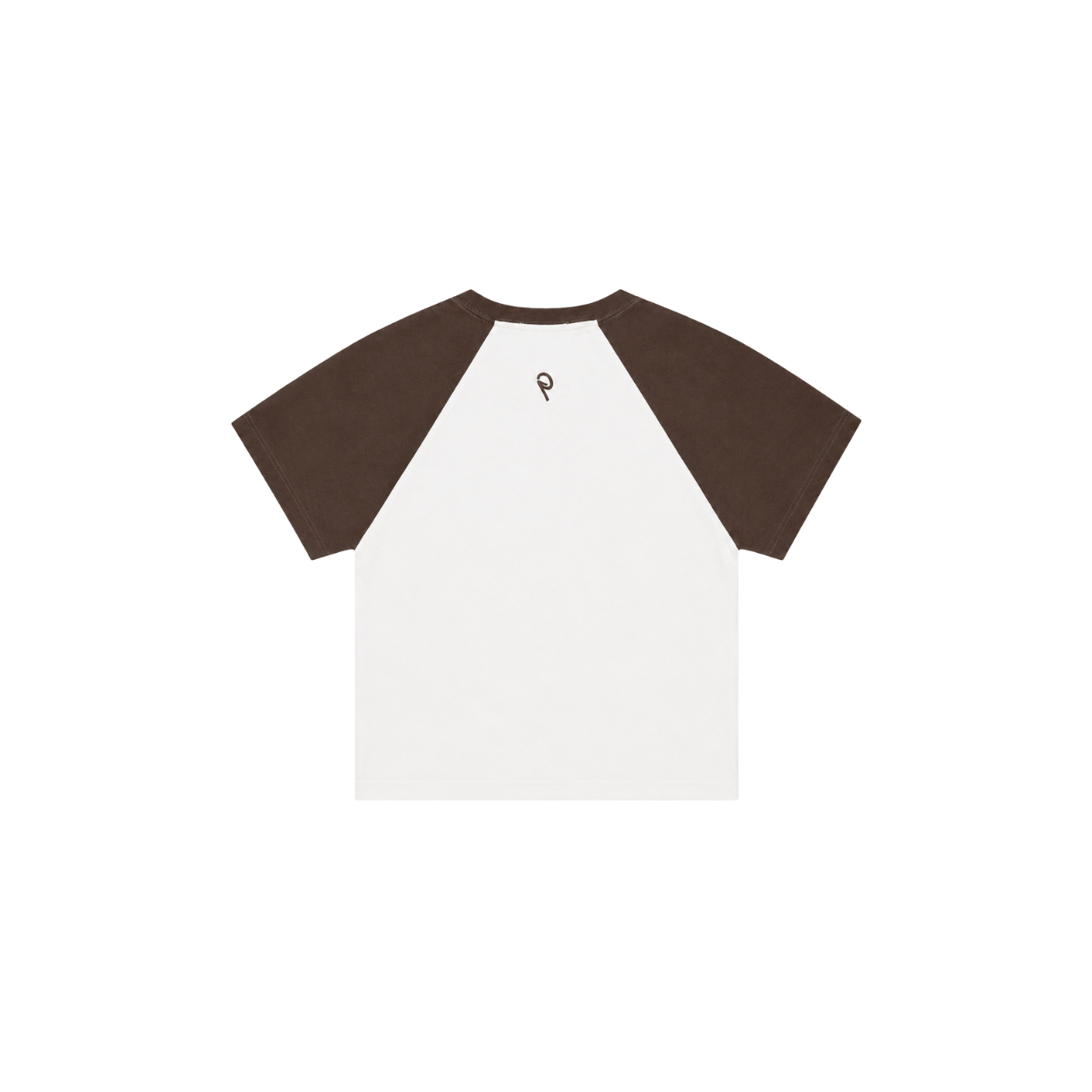 Groove Signature Baby Tee Brown/White