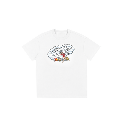Groove Signature White T-shirt "Rocket"