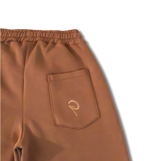 Premium Archaeo Brown Sweatpants Back Pocket Details