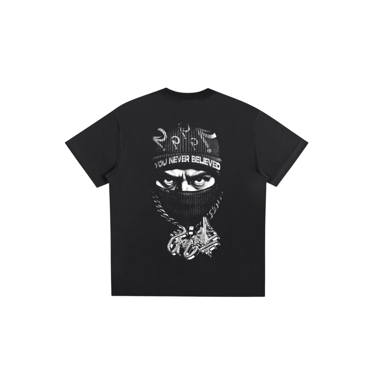 Groove Black T-Shirts "YouNeverBelieved"