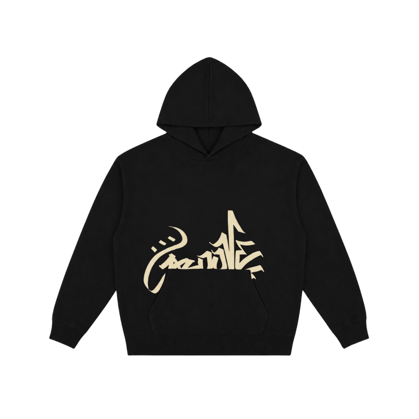 Black Groove Hoodie "YouNeverBelieved"