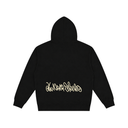 Black Groove Hoodie "YouNeverBelieved"