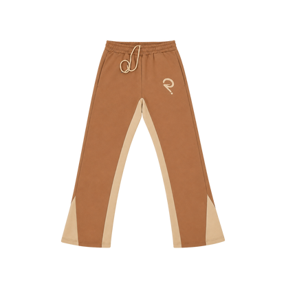 Brown Groove Sweatpants "YouNeverBelieved"