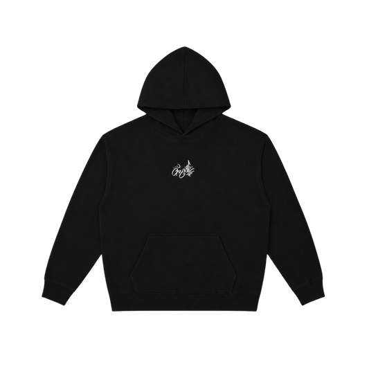 Black Groove Hoodie "No Risk, No story" (Special Edition)